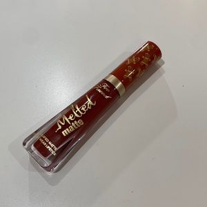 Limited Edition Too faced Melted Matte Liquid lipstick in Gingerbread Girl